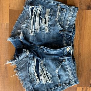 Kancan low rise shorts